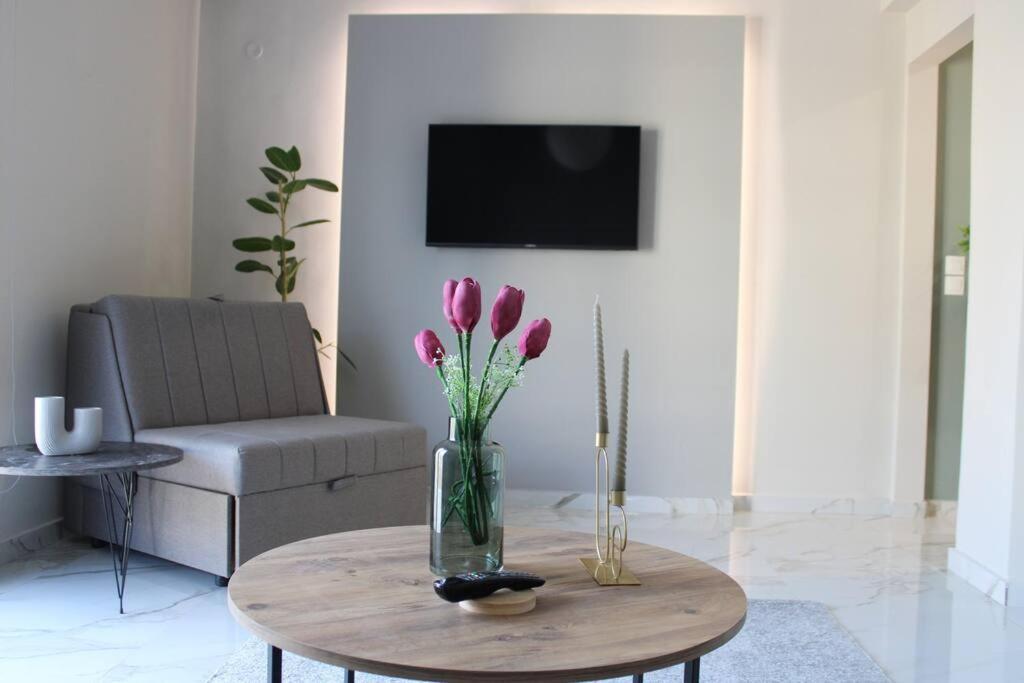 K&M 40 Ekklision A' Apartment ดรามา ภายนอก รูปภาพ